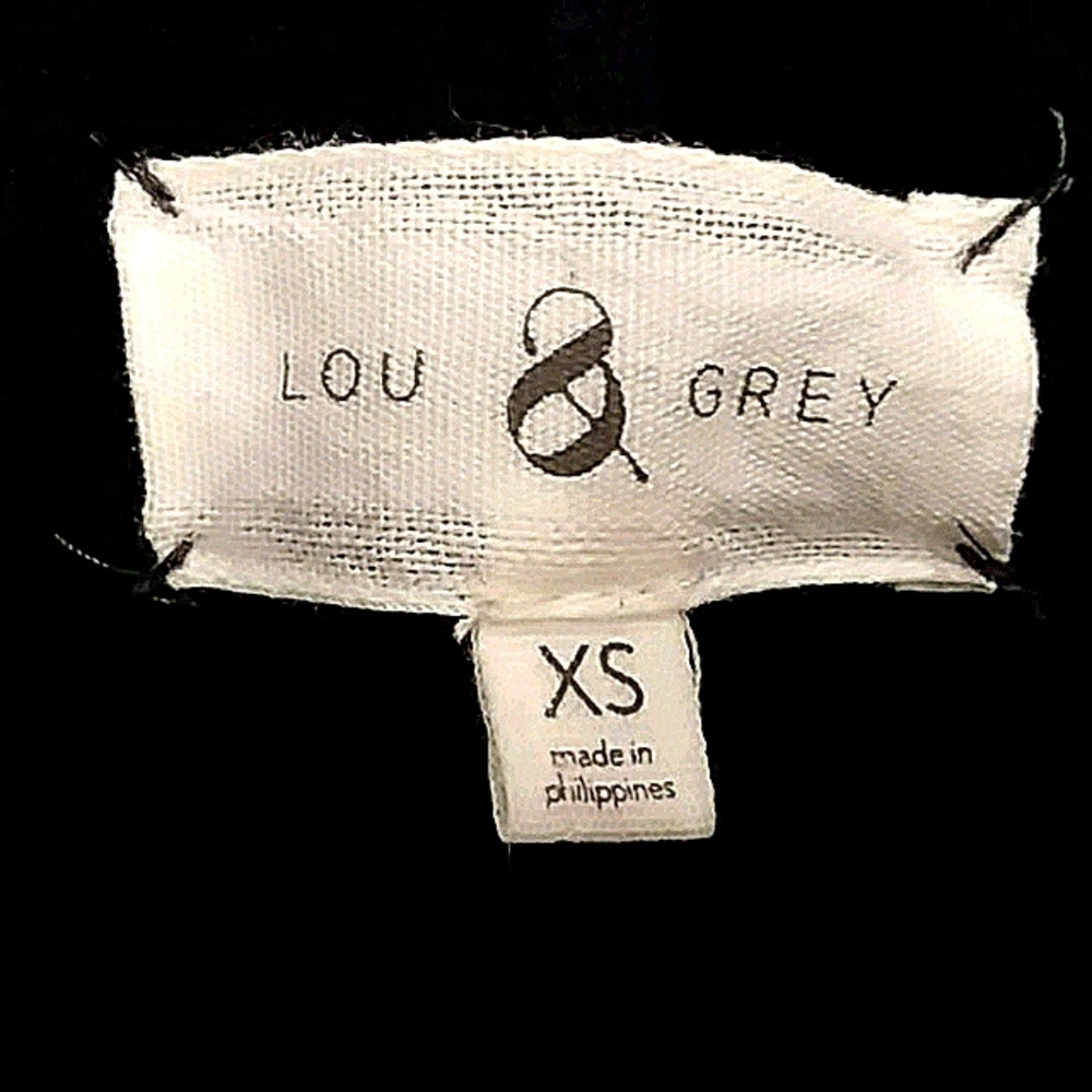 LOU&GREY Black/White Zip-Up Moto XS - Picture 8 of 8